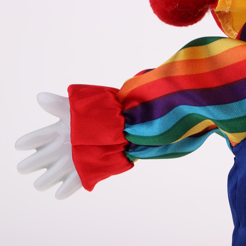 Vintage Collectible Clowns - ตุ๊กตาตัวตลกเซรามิกทำมือสไตล์วินเทจ ของสะสมเซรามิกที่ขยับได้ เหมาะสำหรับตกแต่งบ้านและเป็นของเล่นสำหรับเด็ก