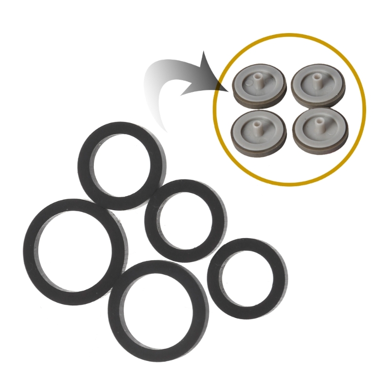 Cassette Tape Head - 20PCS ผสมล้อไม่ได้ใช้งานเข็มขัด LOOP Idler Pulley แหวนยางสำหรับเทปคาสเซ็ทเทปบันทึกเสียง-สเตอริโอ