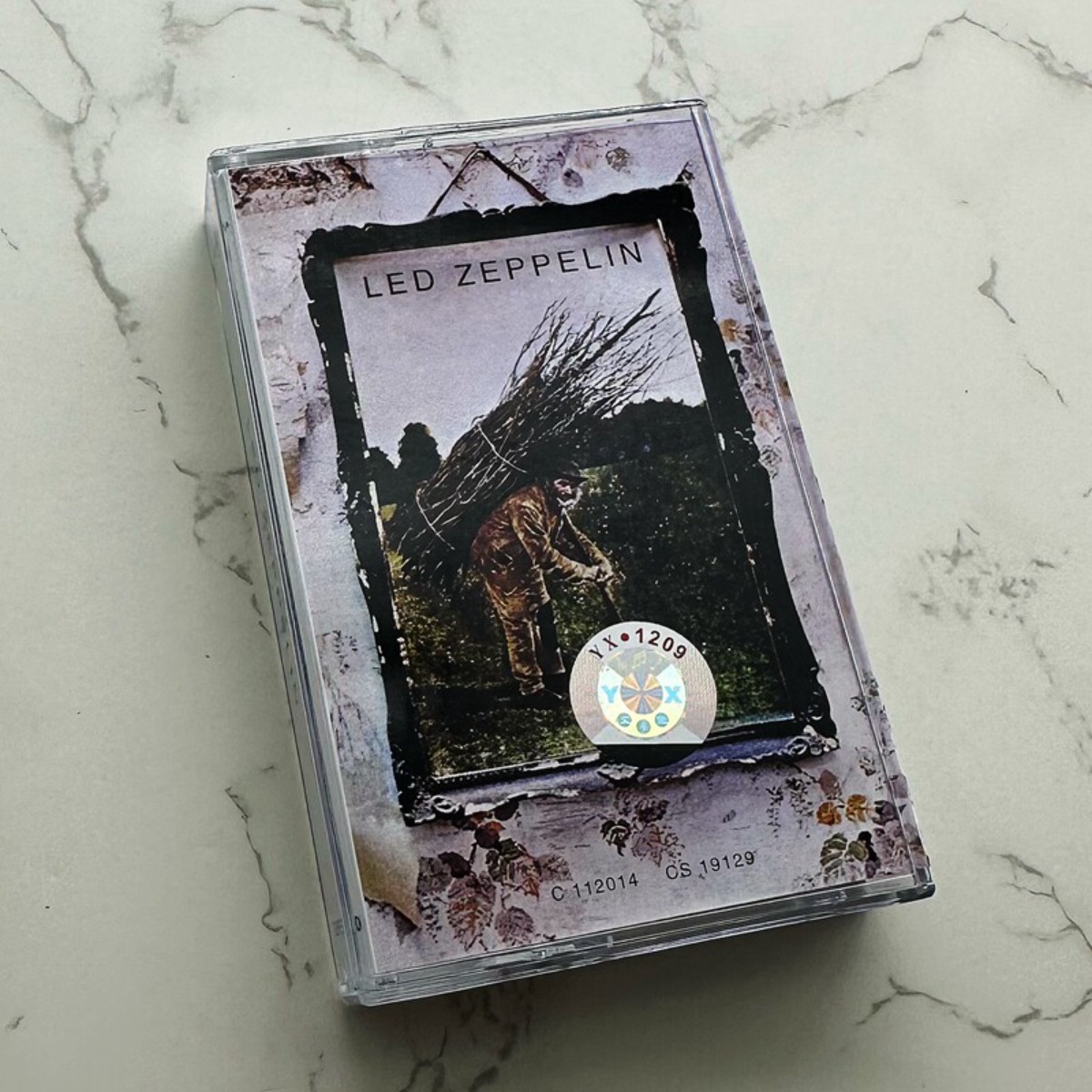 Vintage Collection - เทปคาสเซ็ตเพลงร็อคคลาสสิกของวง Led Zeppelin อัลบั้มร็อควินเทจพร้อมหนังสือเนื้อเพลงสำหรับการฟังและการสะสม