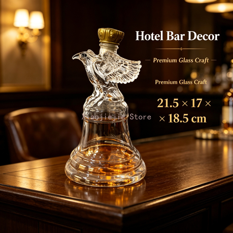 Vintage Collectible Liquor Bottles - ขวดแก้วลายอินเดพендेन्स อีเกิล ลิเบอร์ตี้ เบลล์ ของสหรัฐอเมริกา รุ่นที่