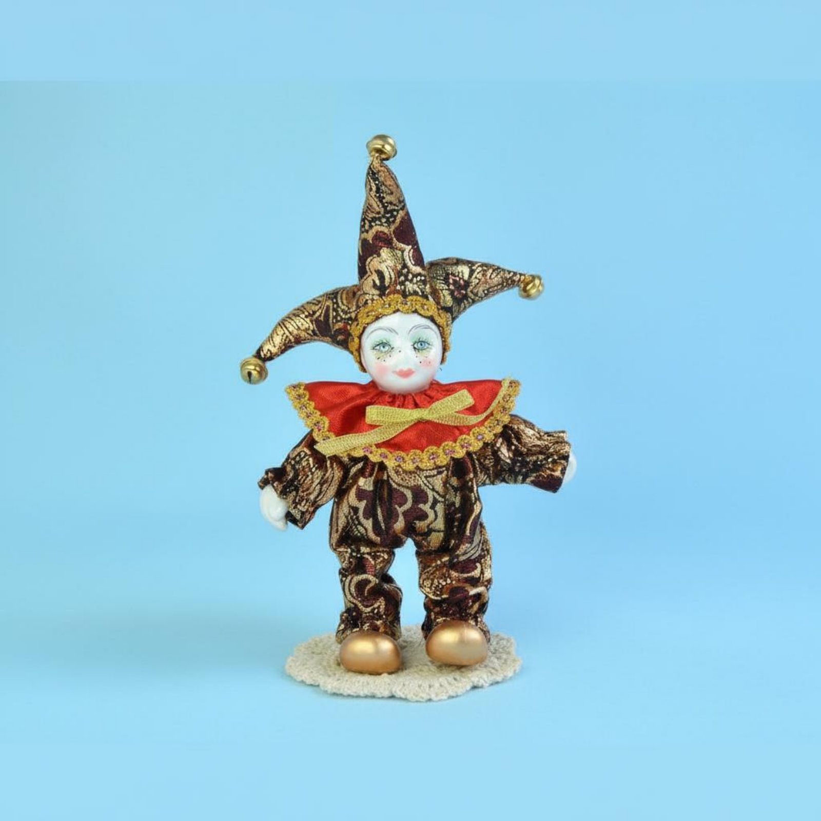 Vintage Collectible Clowns - ตุ๊กตาอิตาลีนำโชค งานแฮนด์เมด ตุ๊กตาตัวตลกวินเทจ เซรามิก ของสะสม ตัวตลกทำมือ