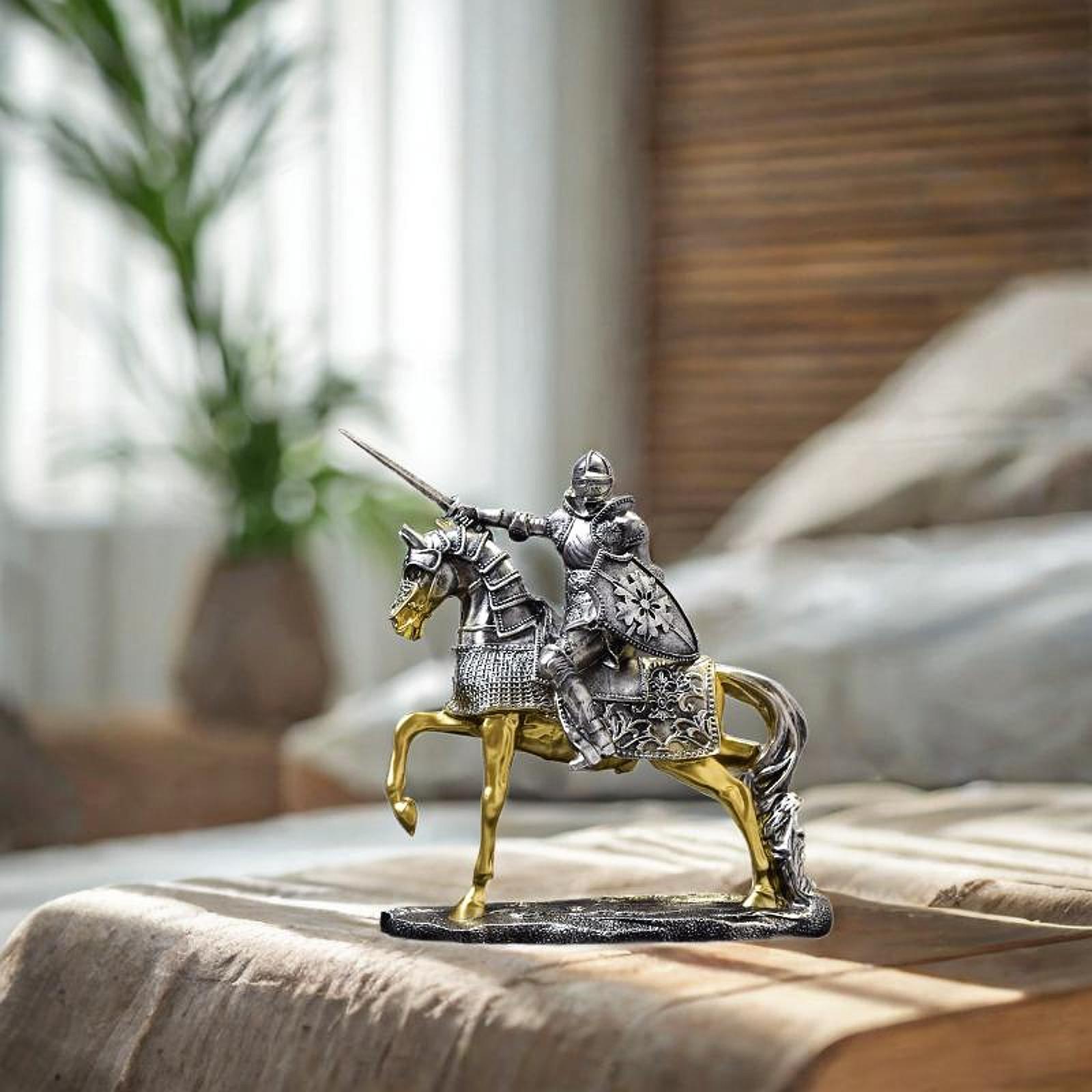 อัศวินรูปปั้นม้า Retro Vintage - Vintage Collectible Ornaments บทวิจารณ์และราคา