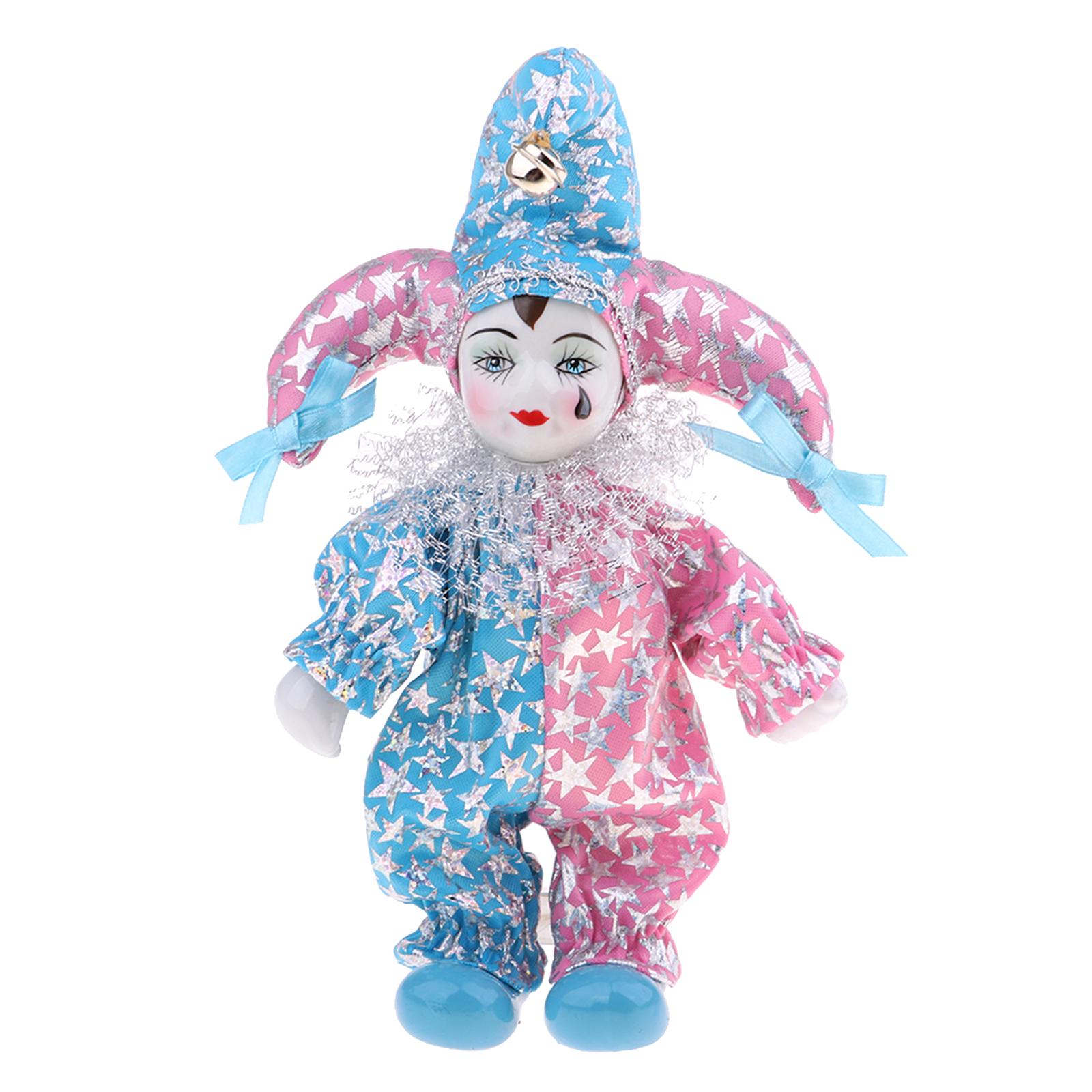 ตุ๊กตาพอร์ซเลนสะสม ขนาด 20 ซม. - Vintage Collectible Clowns บทวิจารณ์และราคา