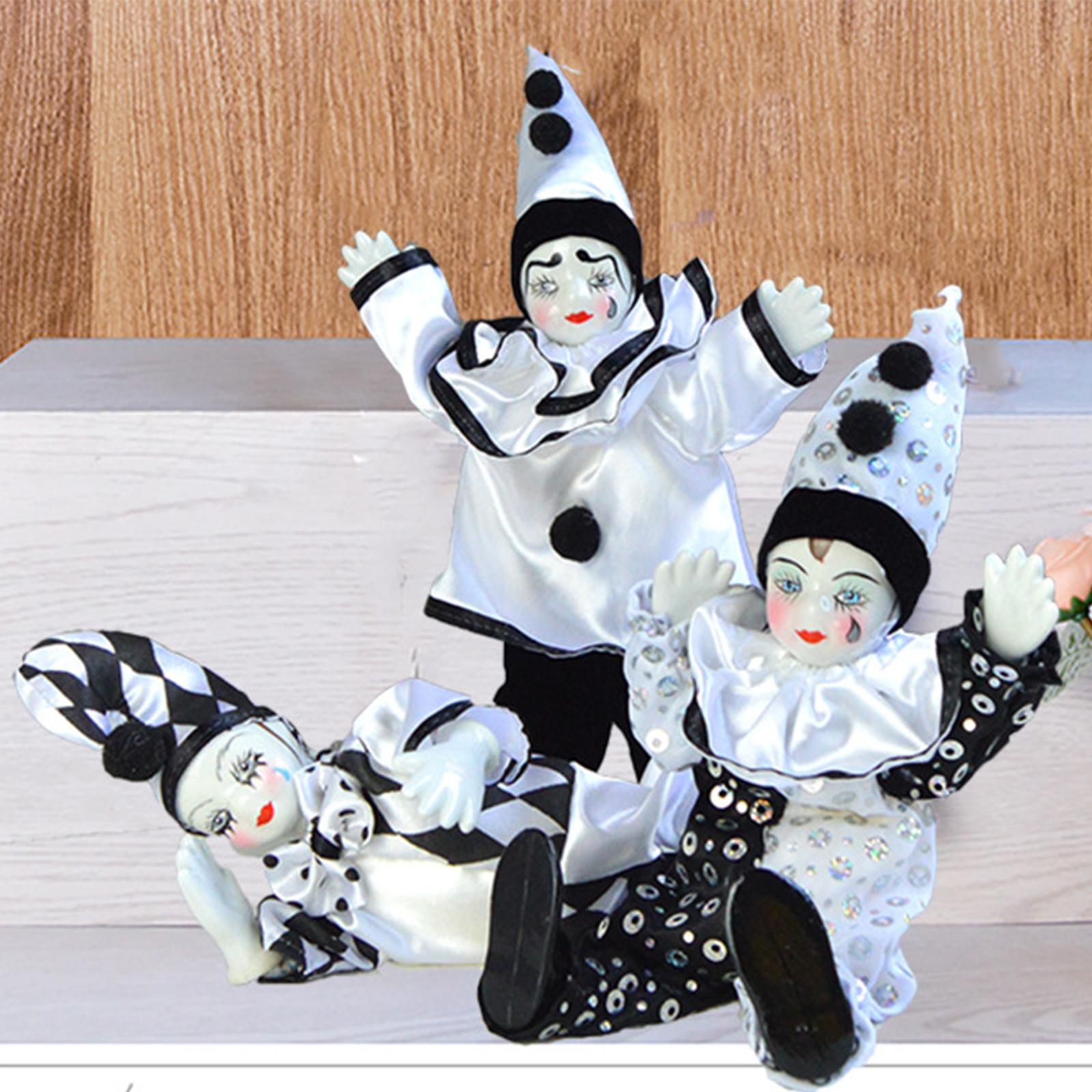 ตุ๊กตาตัวตลกวินเทจงานฝีมือของส - Vintage Collectible Clowns บทวิจารณ์และราคา