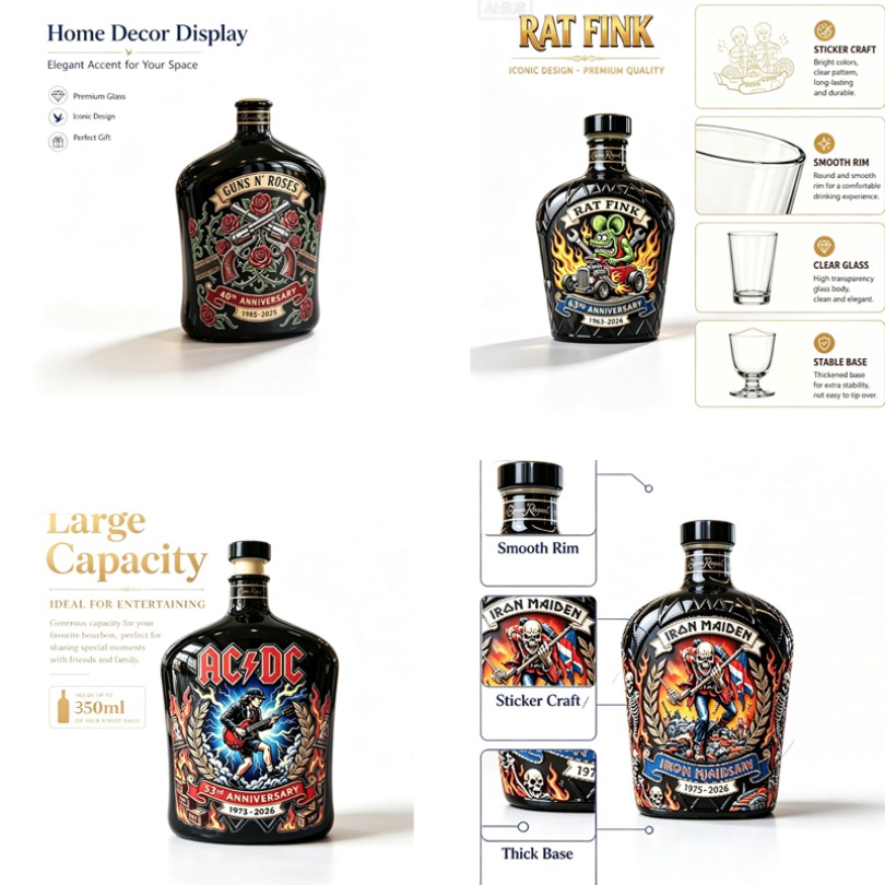 ขวดเหล้าวิสกี้ลายหิน ขวดเหล้าว - Vintage Collectible Liquor Bottles บทวิจารณ์และราคา