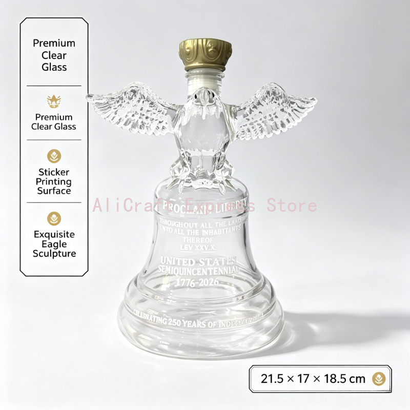 ขวดแก้วรูปนกอินทรีฉลองครบรอบ 2 - Vintage Collectible Liquor Bottles บทวิจารณ์และราคา