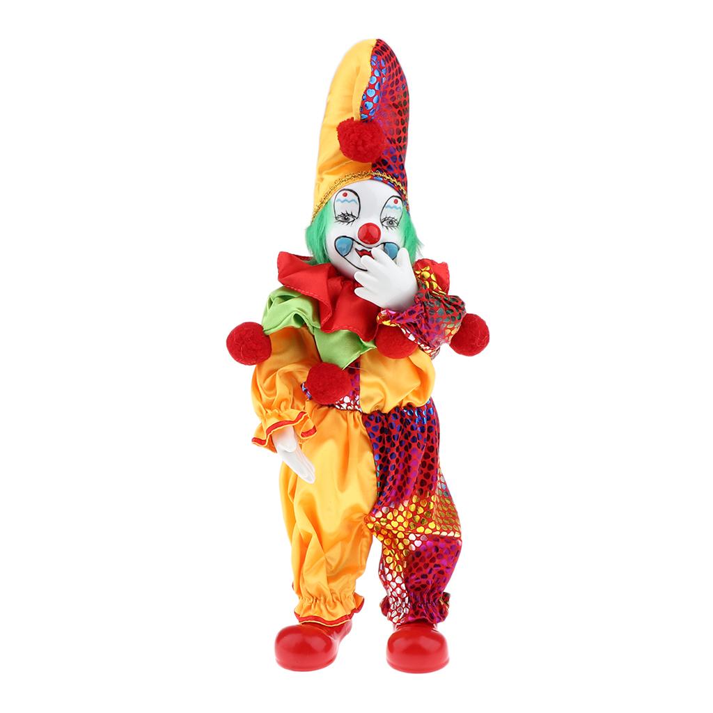 ตุ๊กตาตัวตลกเซรามิกโบราณ ของสะ - Vintage Collectible Clowns บทวิจารณ์และราคา