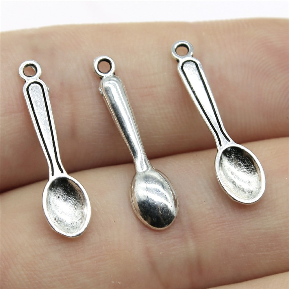 WYSIWYG 40Pcs 24X6มม.Charms ห้ - Vintage Collectible Spoons บทวิจารณ์และราคา