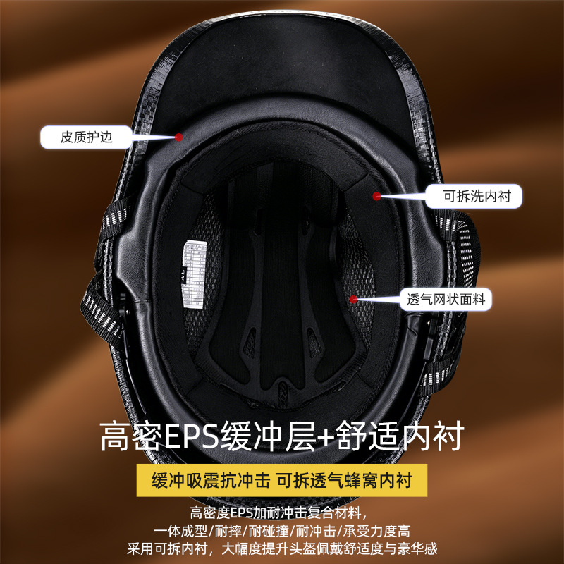 หมวกกันน็อคมอเตอร์ไซค์สไตล์เรโ - Lens Cap Vintage บทวิจารณ์และราคา