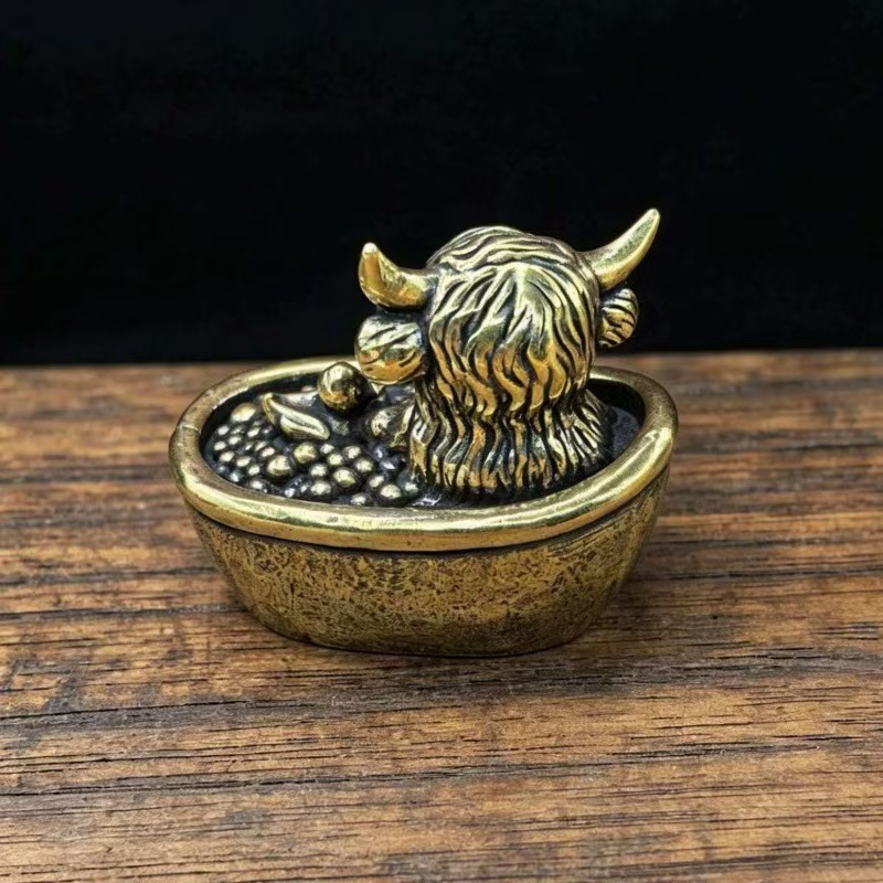 ของตกแต่งบ้านทองเหลืองสไตล์วิน - Vintage Collectible Ornaments บทวิจารณ์และราคา