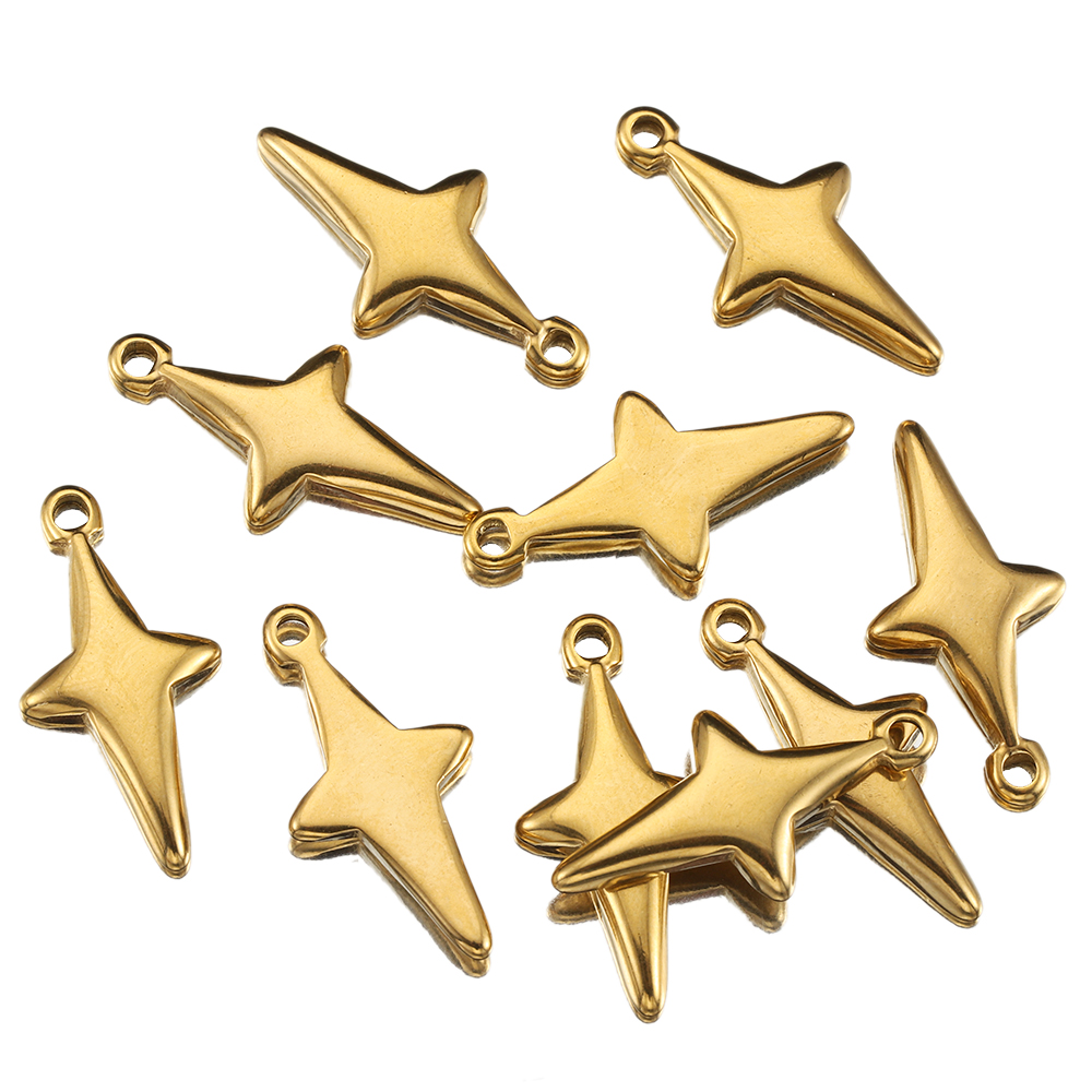 5 ชิ้นสแตนเลสสตีล Vintage Star - Vintage Jewelry Collection บทวิจารณ์และราคา