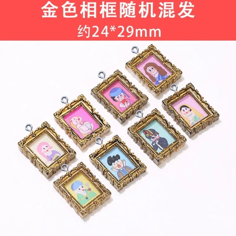 จี้รูปกรอบรูปเรซิ่นวินเทจแบบแบ - Vintage Jewelry Collection บทวิจารณ์และราคา