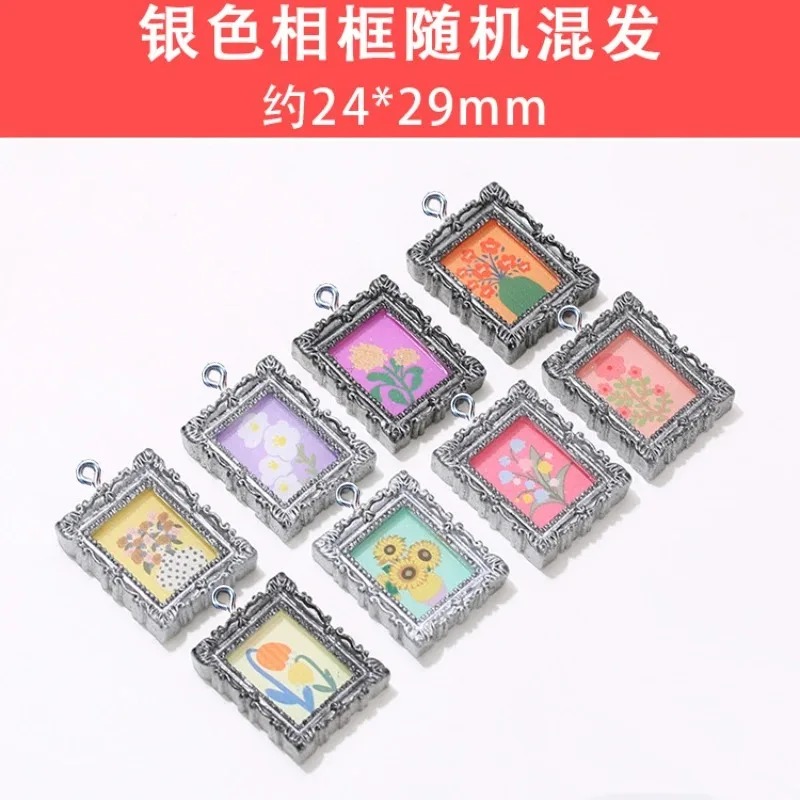 จี้รูปกรอบรูปเรซิ่นวินเทจแบบแบ - Vintage Jewelry Collection บทวิจารณ์และราคา