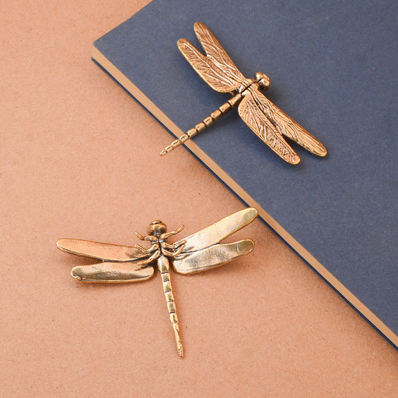 ใหม่【เครื่องประดับแมลงปอทองเหล - Vintage Collectible Ornaments บทวิจารณ์และราคา