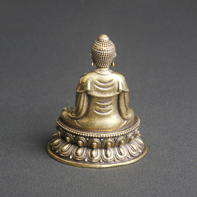 พระพุทธรูปไวโรคานะทองเหลืองแท้ - Vintage Collectible Ornaments บทวิจารณ์และราคา