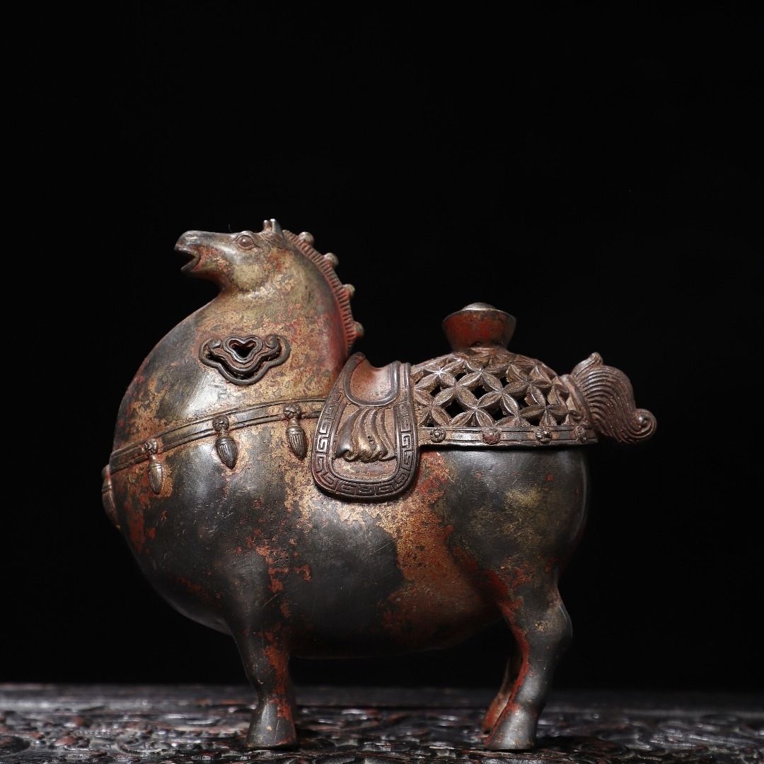 เตาเผาเครื่องหอมโบราณรูปม้าทรง - Vintage Collectible Ornaments บทวิจารณ์และราคา
