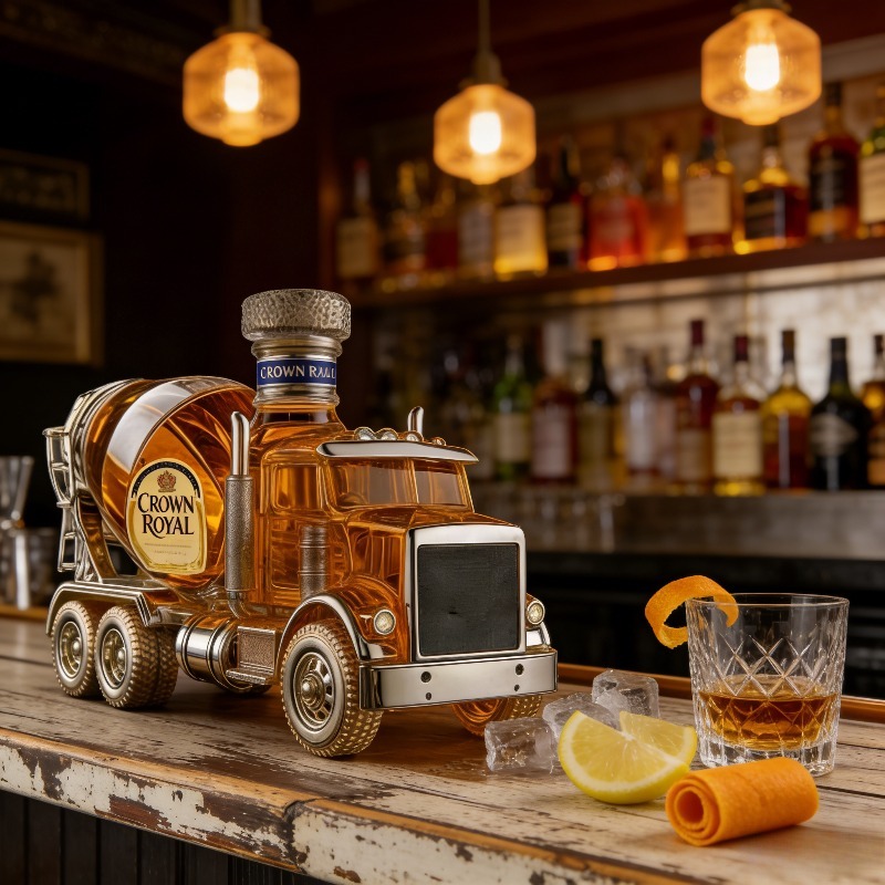 ขวดเหล้าดีไซน์รถบรรทุกวินเทจ แ - Vintage Collectible Liquor Bottles บทวิจารณ์และราคา