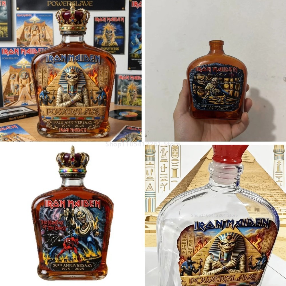 ขวดเหล้ารูปปั้นมัมมี่สไตล์วินเ - Vintage Collectible Liquor Bottles บทวิจารณ์และราคา